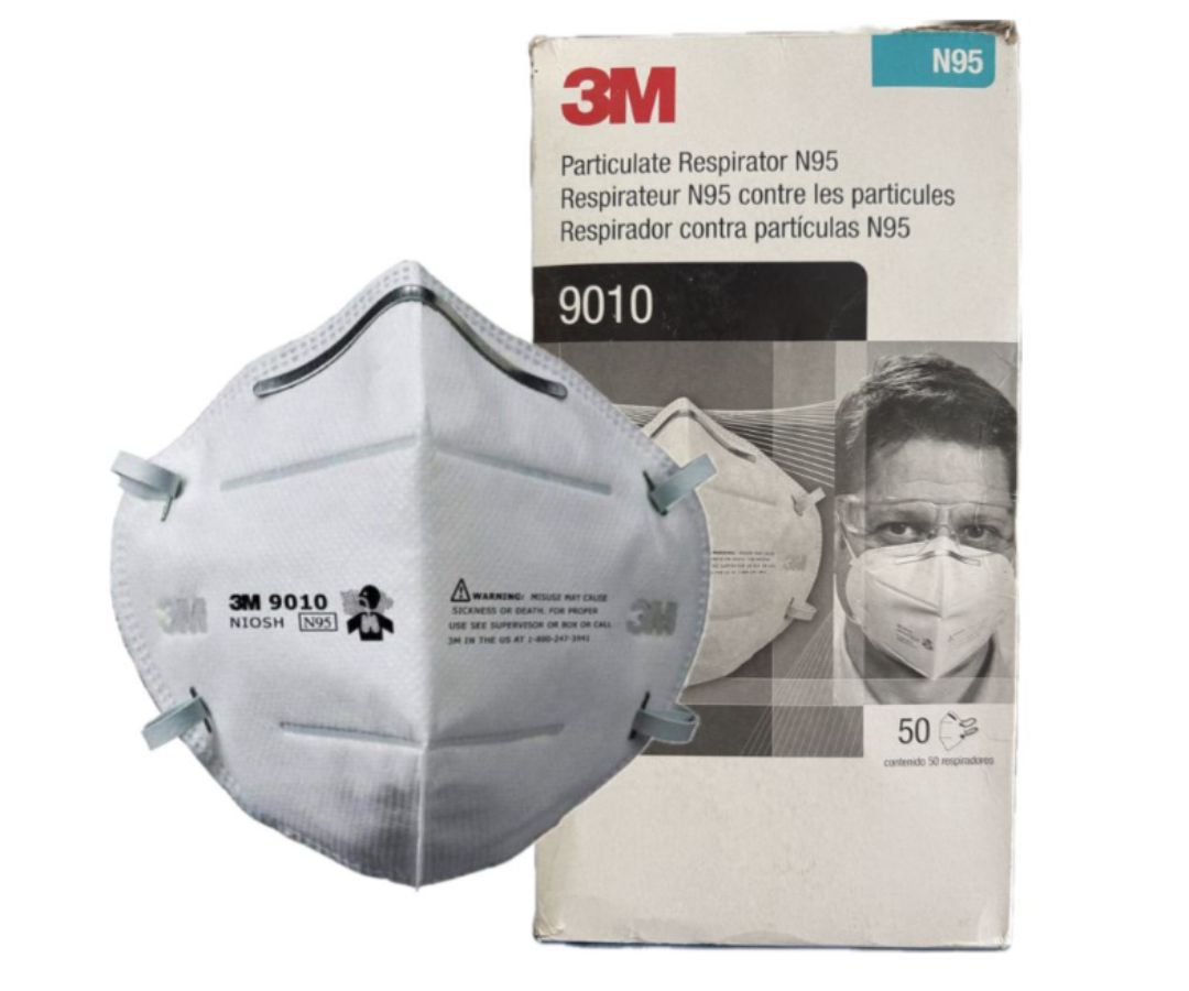 Respirador 3M 9010 N95 - Equipo de protección personal | Arfeseg
