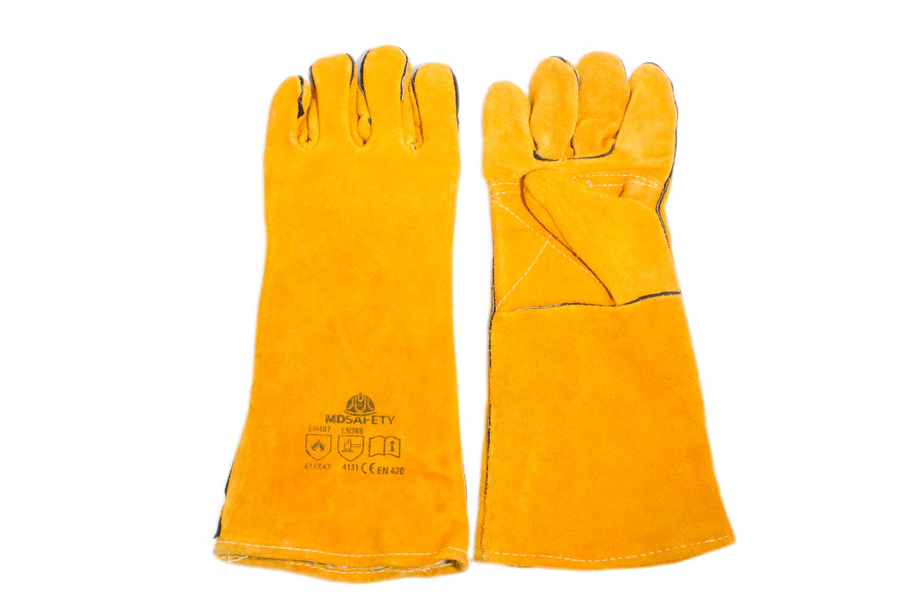 Guantes de Soldador 19" MD Safety - Equipo de protección personal | Arfeseg