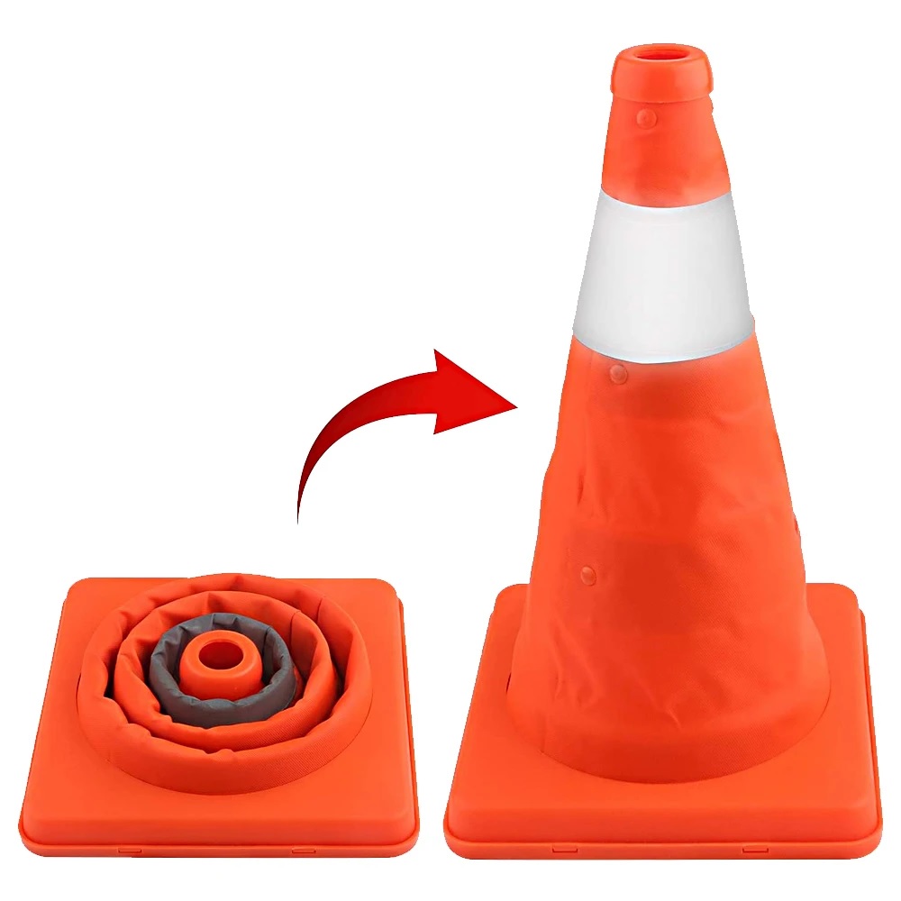 Cono de Seguridad Plegable 30 cm - Equipo de protección personal | Arfeseg