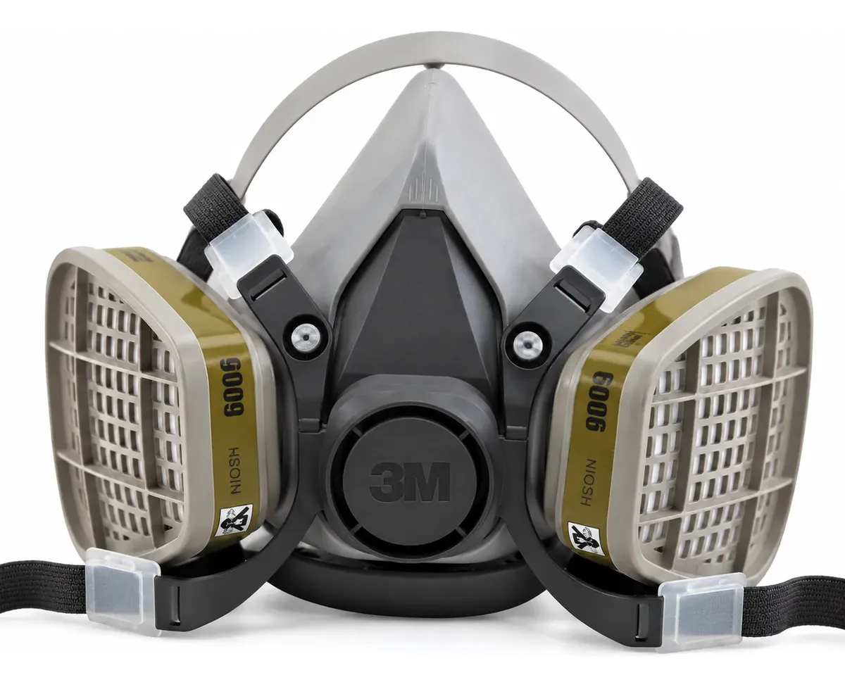 Mascarilla Respiratoria 3m 6200 +2 Filtros 6006 Para Vapores - Equipo de protección personal | Arfeseg